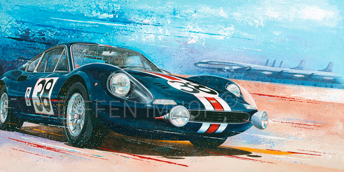 FERRARI DINO 206 GT NART – SEBRING 1969